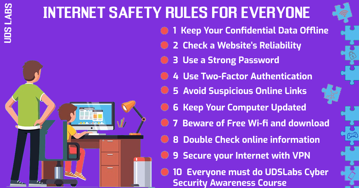 internet safety rules